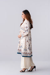 Mid-Length Relaxed Fit Ethnic Kurta