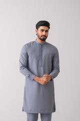 Regular Fit Embroidered Semi-Formal Ethnic Kurta Set