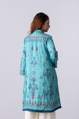 Mid-Length Relaxed Fit Ethnic Kurta