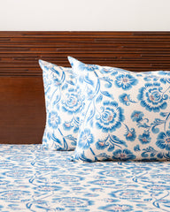 King-Size Bed Sheet - Cobalt Blue