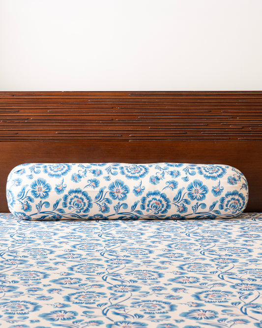 Bolster Cover - Cobalt Blue