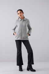 Regular Fit Mid-Length Knit Shacket
