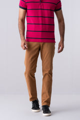 Regular Fit Solid Chinos