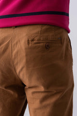 Regular Fit Solid Chinos