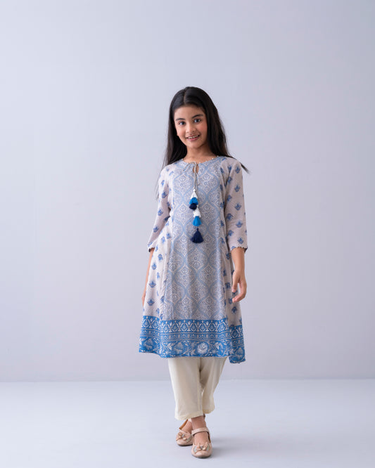 Junior Girls' Ethnic Top (10-14 Years)