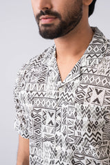 Regular Fit Printed Casual Shirt