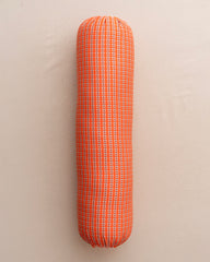 Bolster Cover - Orange Petals
