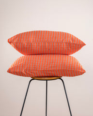 Queen-Size Bed Sheet - Orange Petals