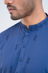 Regular Fit Two-Tone Semi-Formal Panjabi