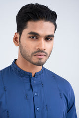 Regular Fit Two-Tone Semi-Formal Panjabi