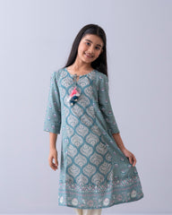 Junior Girls' Ethnic Top (10-14 Years)