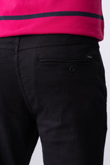 Slim Fit Solid Chinos