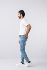 Carrot Fit Clear Sky Jeans