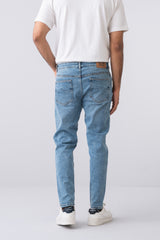 Carrot Fit Clear Sky Jeans