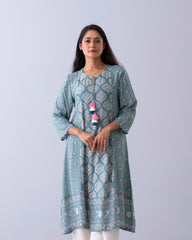 Smart Fit One-Piece Printed Ethnic Kurta