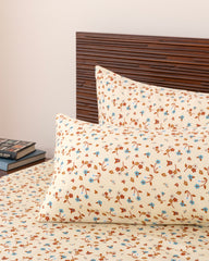 King-Size Bed Sheet - Cream