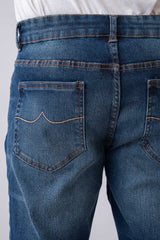 Straight Fit Deep Sea Jeans