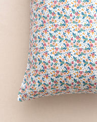 King-Size Bed Sheet - Floral Cascade
