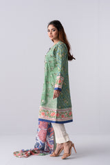Long-Length Relaxed Fit Semi-Formal Lawn - Two Piece