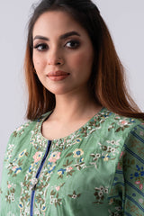 Long-Length Relaxed Fit Semi-Formal Lawn - Two Piece