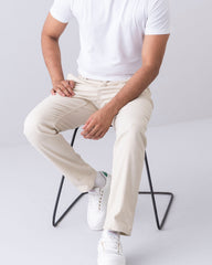 Regular Fit Solid Chinos