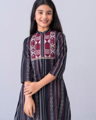 Junior Girls' Ethnic Top (10-14 Years)