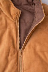 Reversible Corduroy Quilted Vest Jacket
