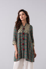 Smart Fit Printed Ethnic Kurti