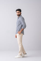 Regular Fit Checkered Casual Shirt