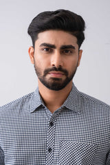 Regular Fit Checkered Casual Shirt
