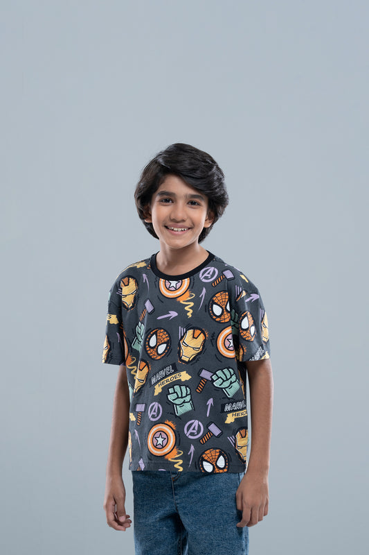 Boys' T-Shirt (6-8 Years) - Marvel