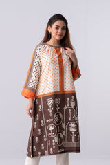 Relaxed Fit Cotton Printed Lawn Kurta