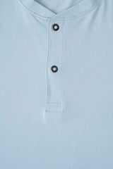 Regular Fit Henley T-Shirt - Athleisure