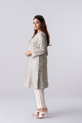 Smart Fit Embroidered Two-Piece Ethnic Set