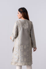 Smart Fit Embroidered Two-Piece Ethnic Set