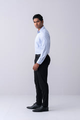 Slim Fit Dobby Striped Templeton Formal Shirt