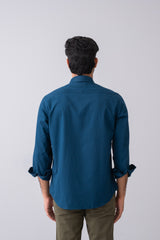 Regular Fit Solid Casual Shirt