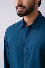 Regular Fit Solid Casual Shirt