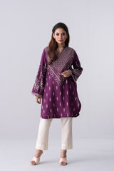 Relaxed Fit Short-Length Lawn Kurta
