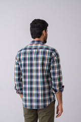 Regular Fit Checkered Casual Shirt