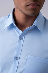 Regular Fit Jacquard Templeton Formal Shirt