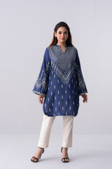 Relaxed Fit Short-Length Lawn Kurta