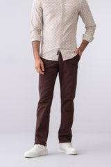 Regular Fit Solid Chinos