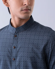 Regular Fit Printed Panjabi