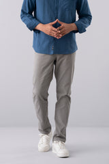 Regular Fit Solid Chinos