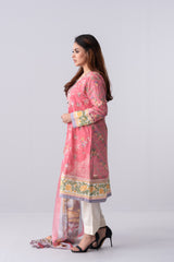 Long-Length Relaxed Fit Semi-Formal Lawn - Two Piece