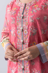 Long-Length Relaxed Fit Semi-Formal Lawn - Two Piece