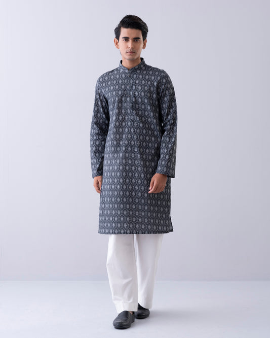Regular Fit Printed Panjabi