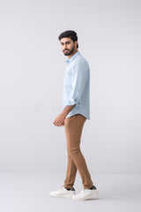 Regular Fit Striped Casual Shirt