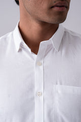 Regular Fit Jacquard Templeton Formal Shirt